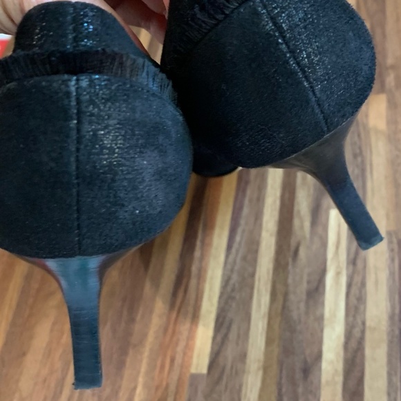 Donald Pliner "Exquisite Fancy Leather Fringed Shoes" - Picture 7 of 15